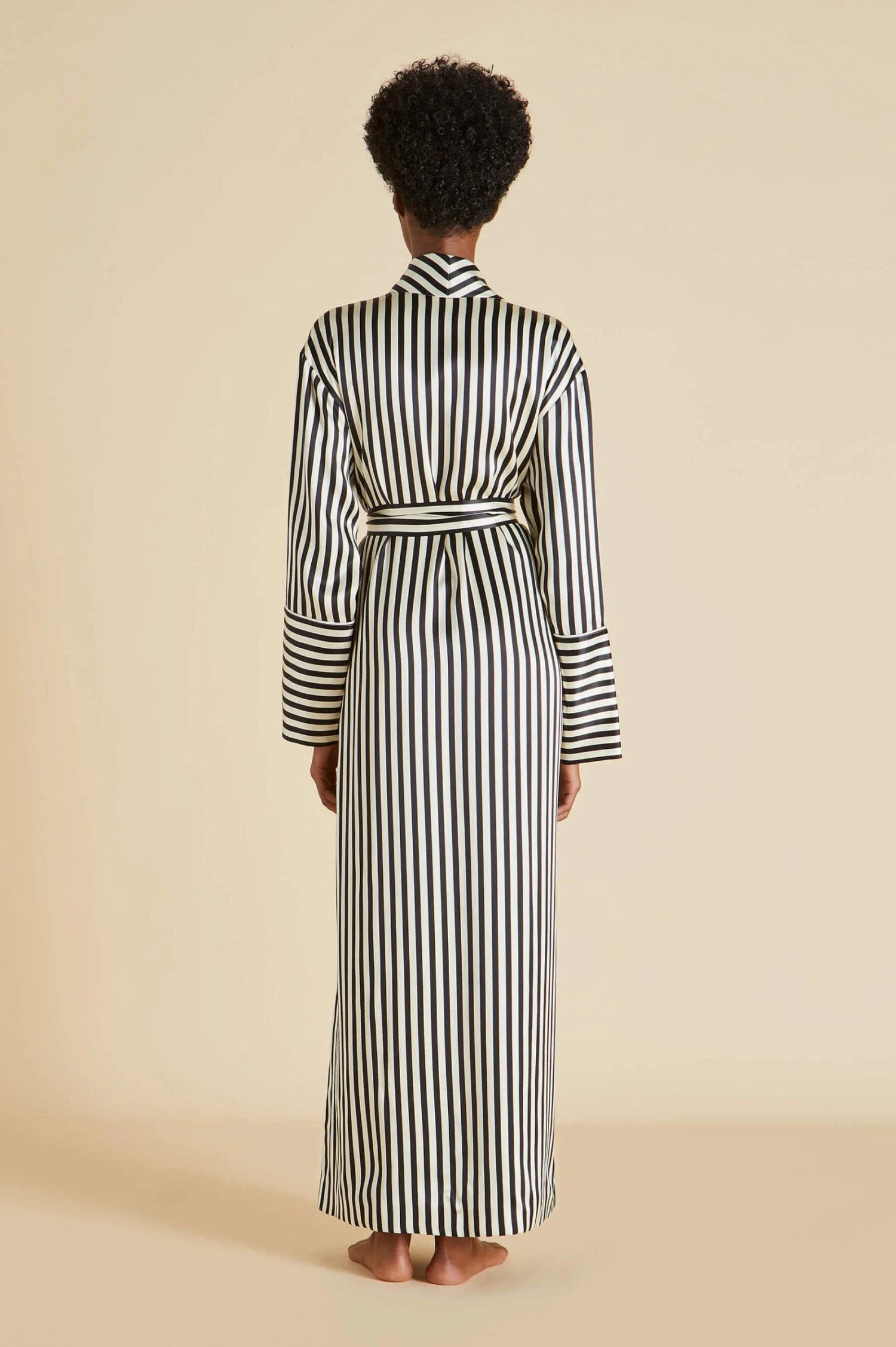 Capability Nika Silk Satin Robe - Image 6