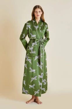 Capability Zeno Silk Satin Robe
