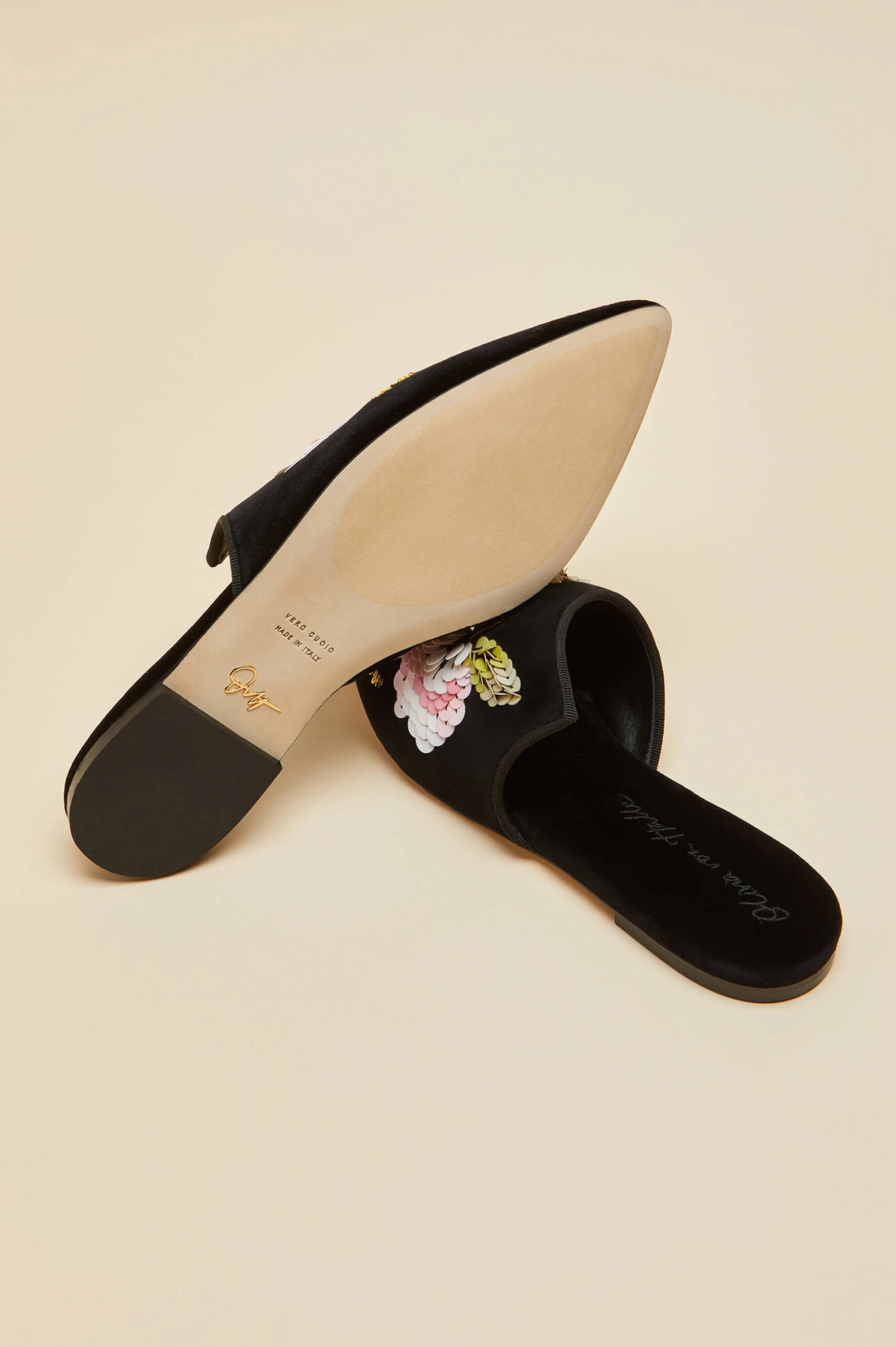 Contessa Aquila Velvet Slippers - Image 6