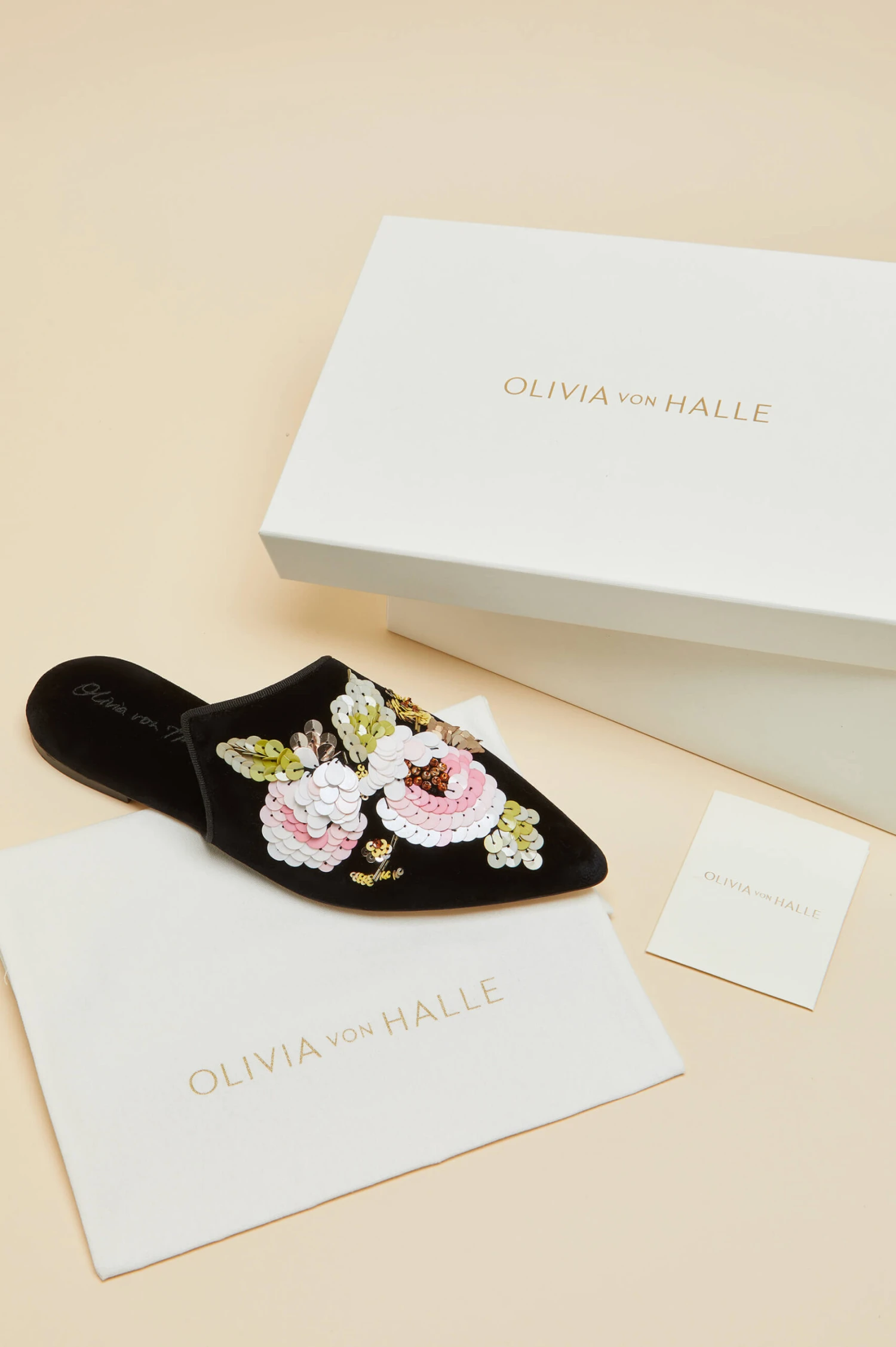 Contessa Aquila Velvet Slippers - Image 7