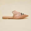 Contessa Ophanim Silk Slippers