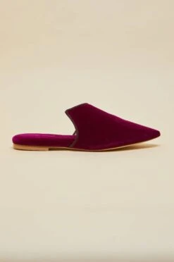 Contessa Pasha Velvet Slippers