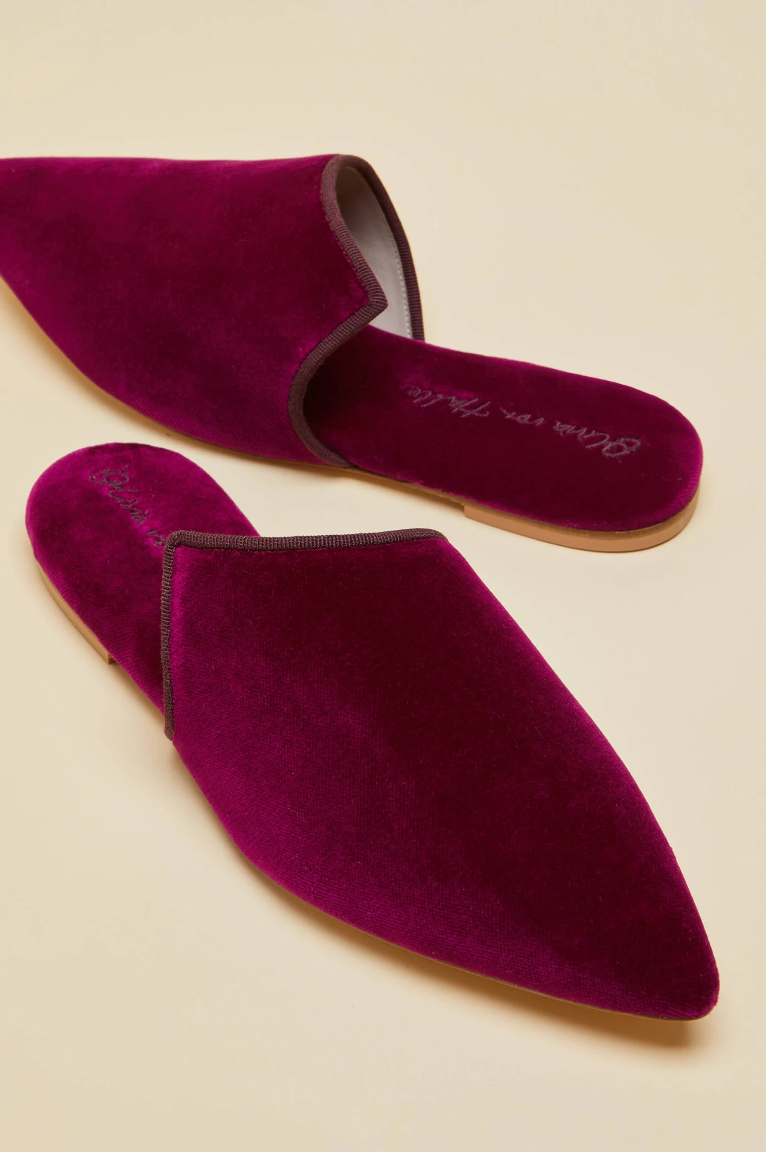 Contessa Pasha Velvet Slippers - Image 3