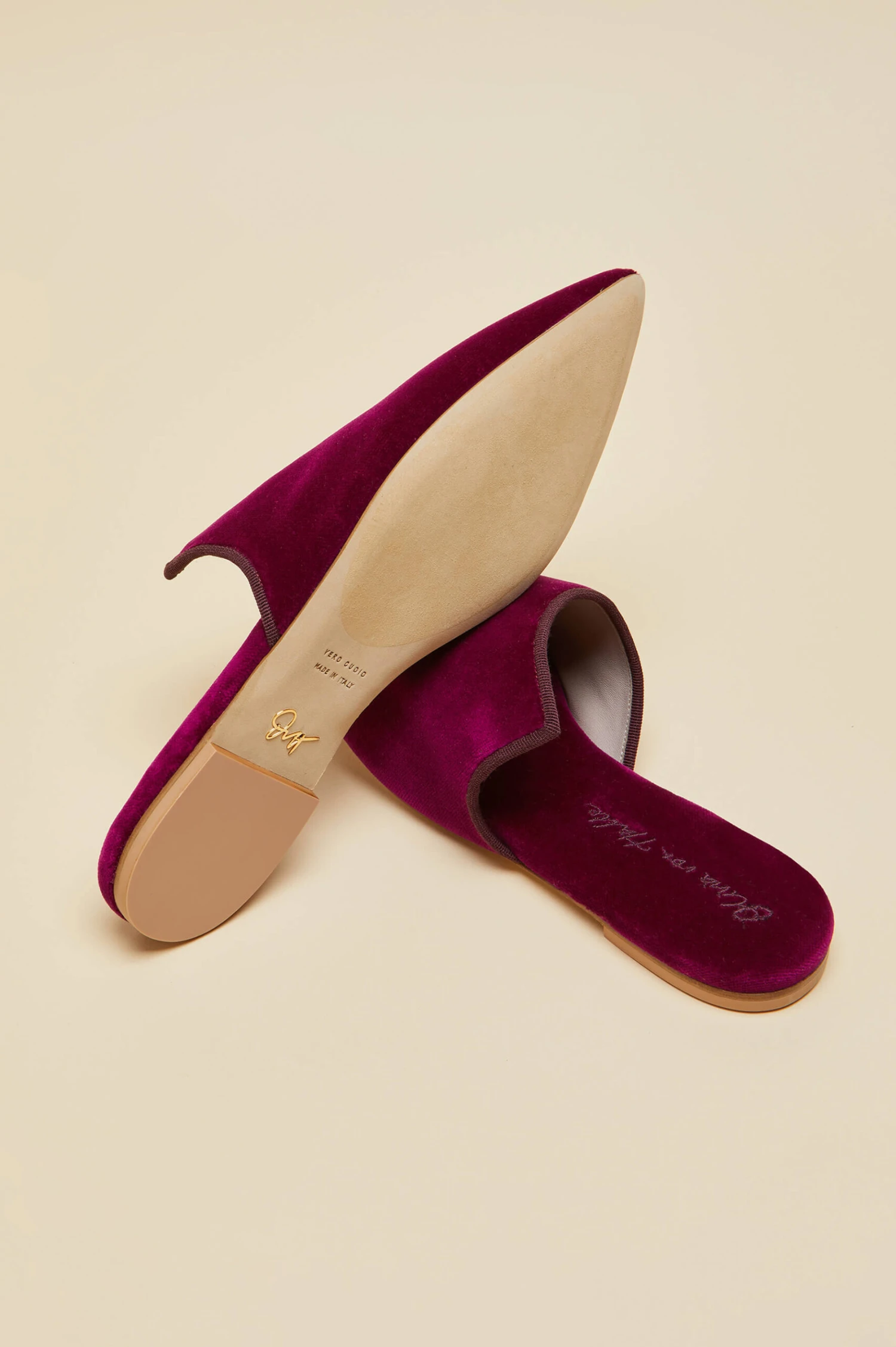 Contessa Pasha Velvet Slippers - Image 6