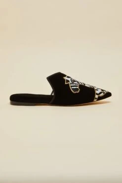 Contessa Zebedee Velvet Slippers