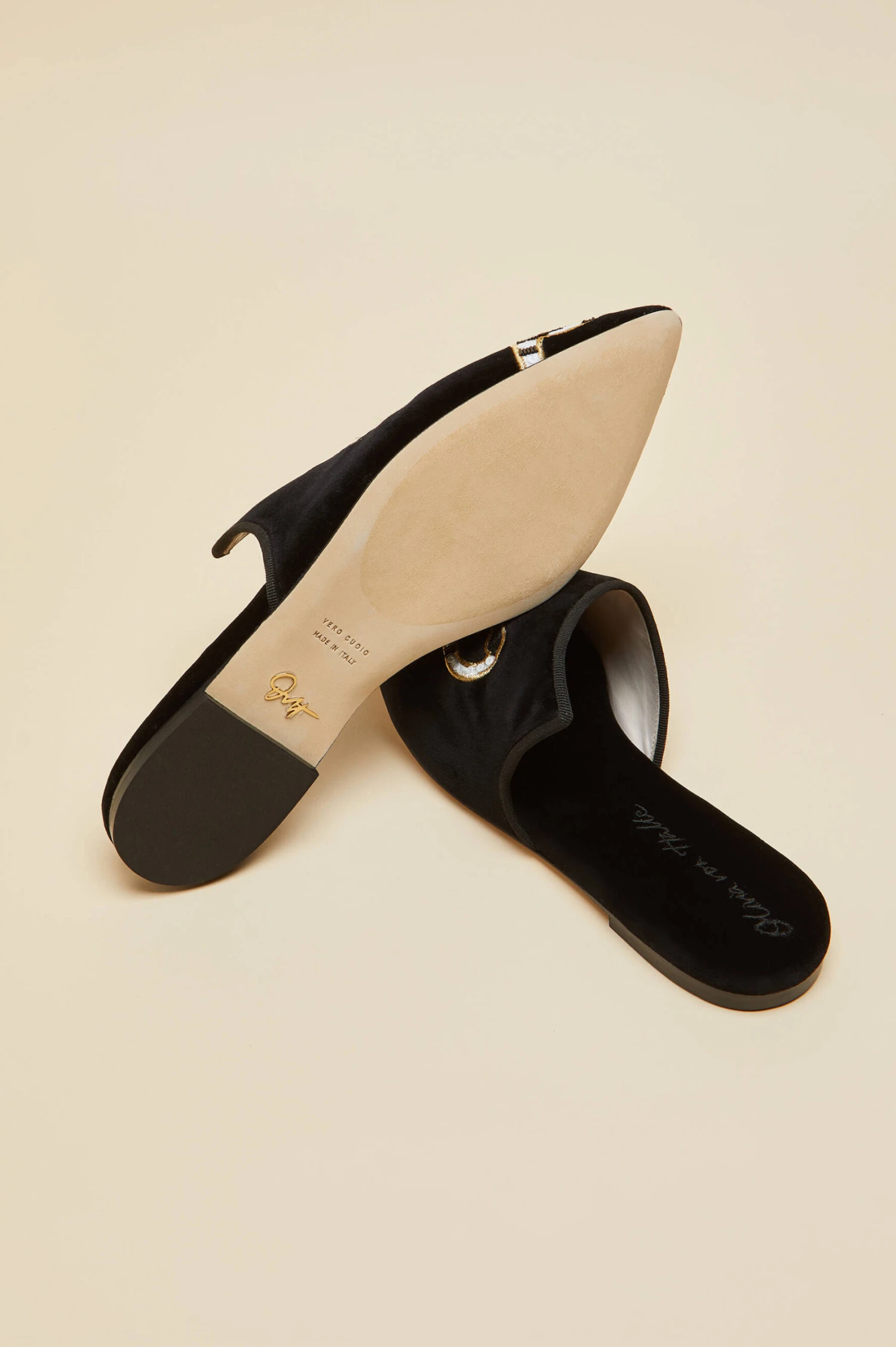 Contessa Zebedee Velvet Slippers - Image 6