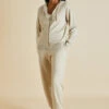 Della Kasbah Silk-Cashmere Tracksuit