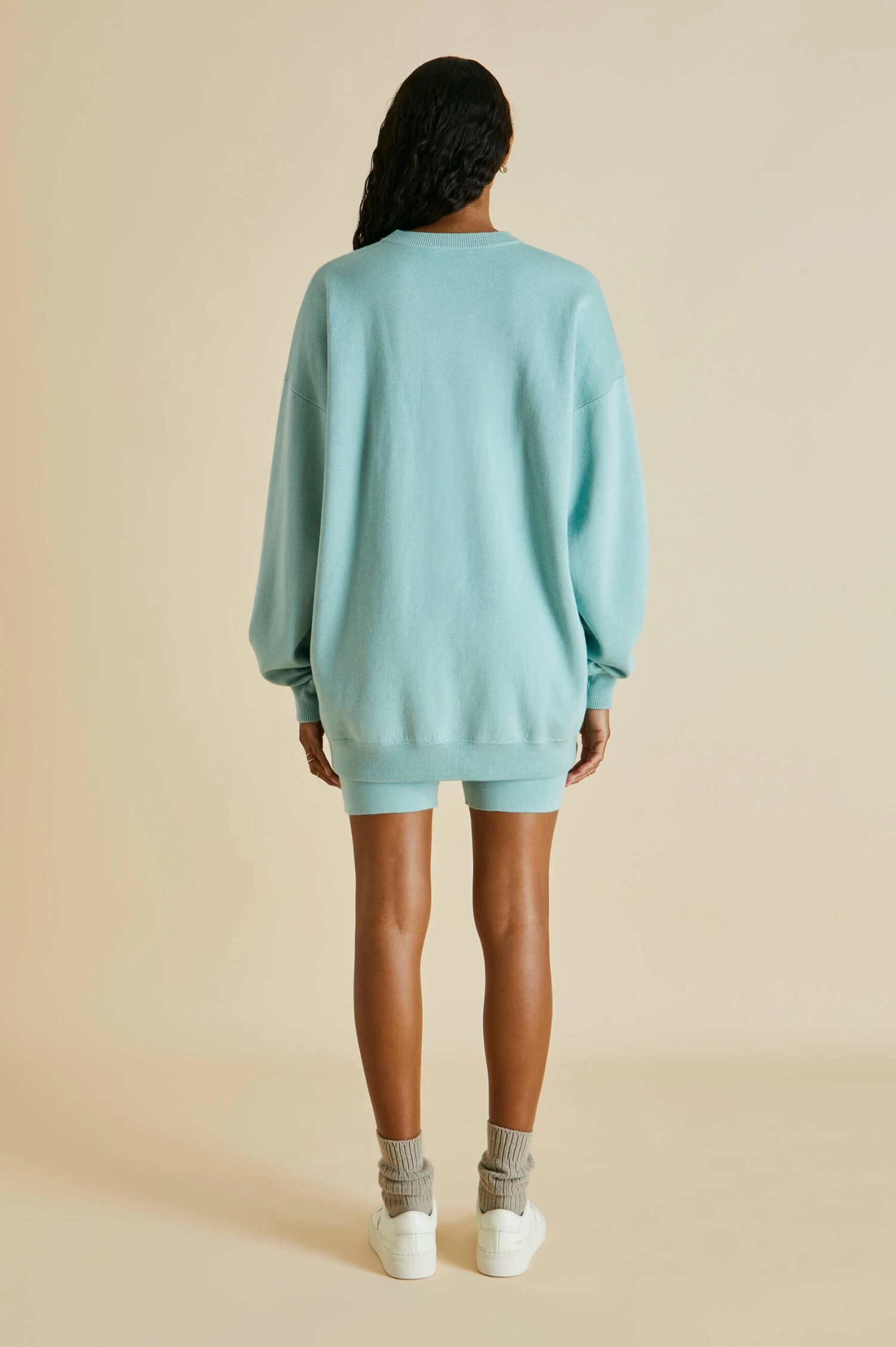 Didi Deia Silk-Cashmere Short Tracksuit - Image 4