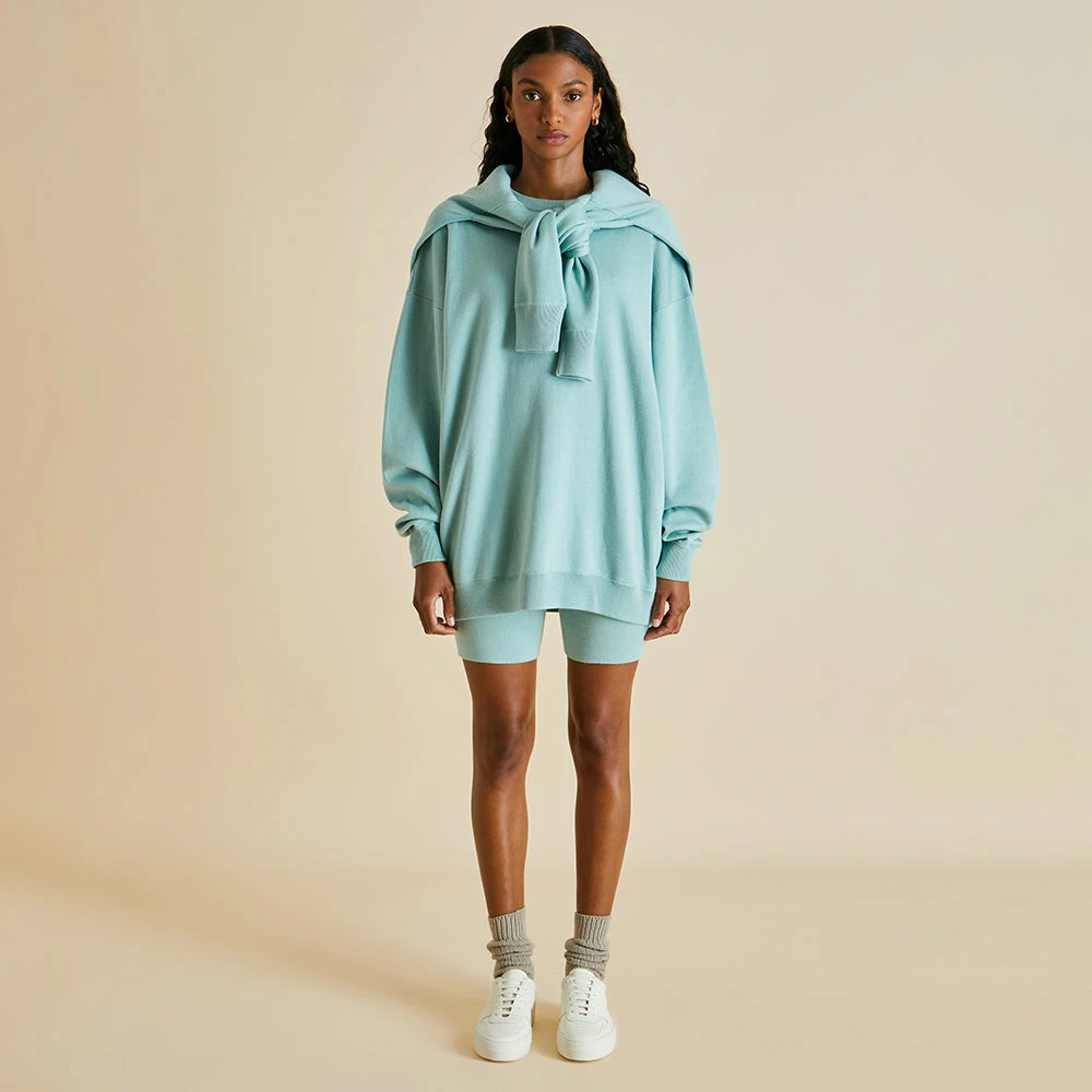 Didi Deia Silk-Cashmere Short Tracksuit - Image 2