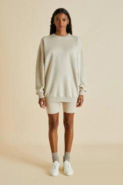 Didi Kasbah Silk-Cashmere Short Tracksuit