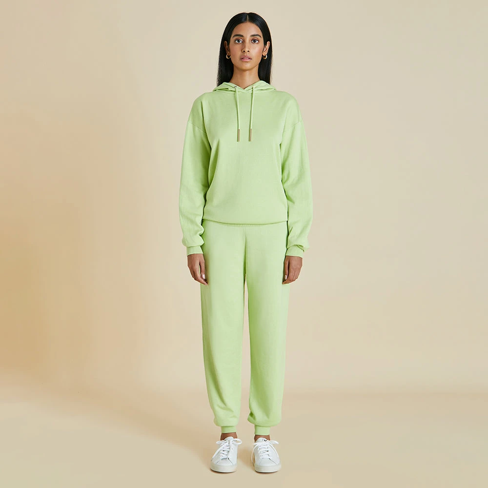 Gia Ibiza Silk-Cashmere Tracksuit - Image 2