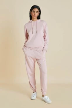 Gia Lamu Silk-Cashmere Tracksuit