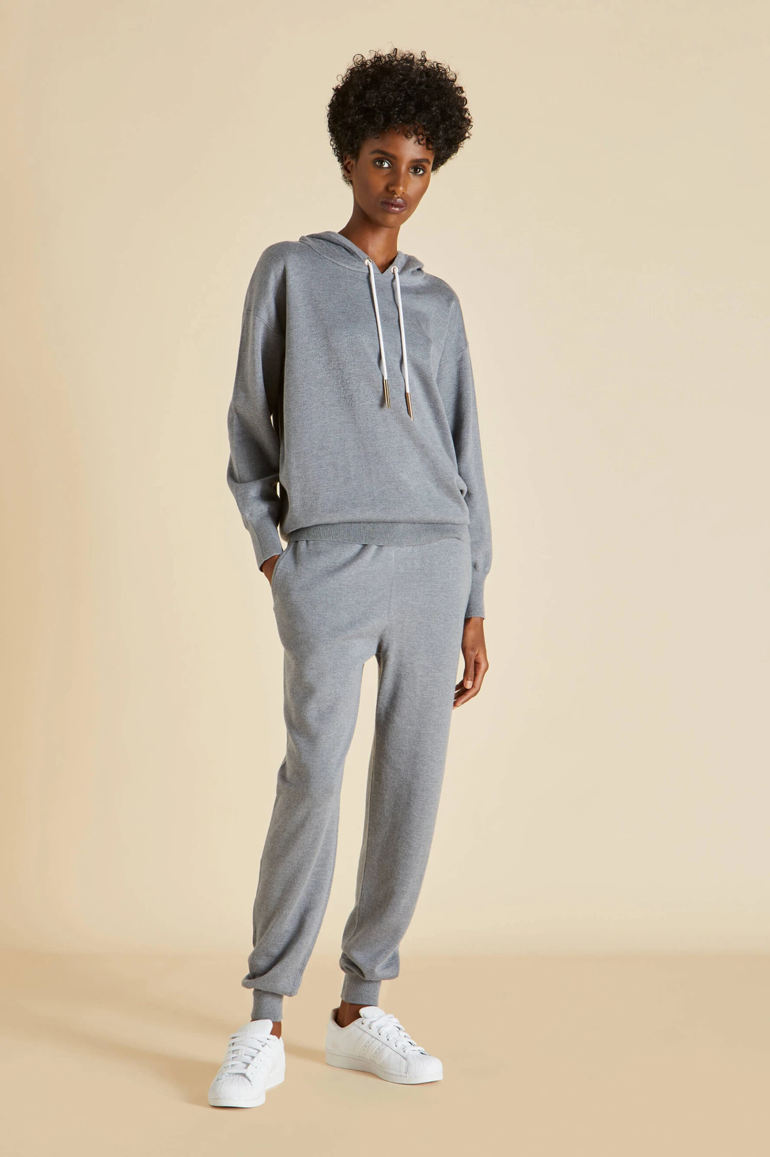 Gia London Silk-Cashmere Tracksuit