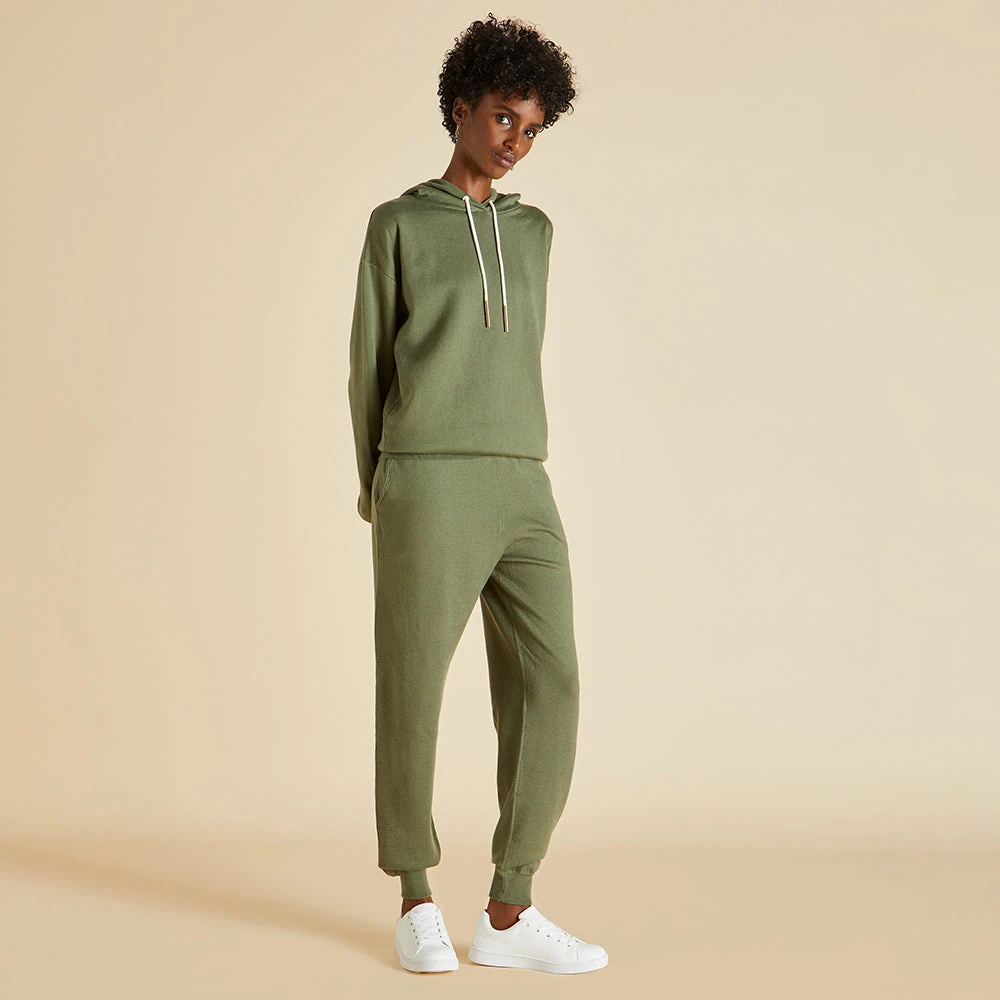 Gia Milan Silk-Cashmere Tracksuit - Image 2