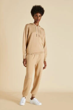 Gia Shanghai Silk-Cashmere Tracksuit