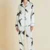 Lila Fortune Silk Satin Pajama Set