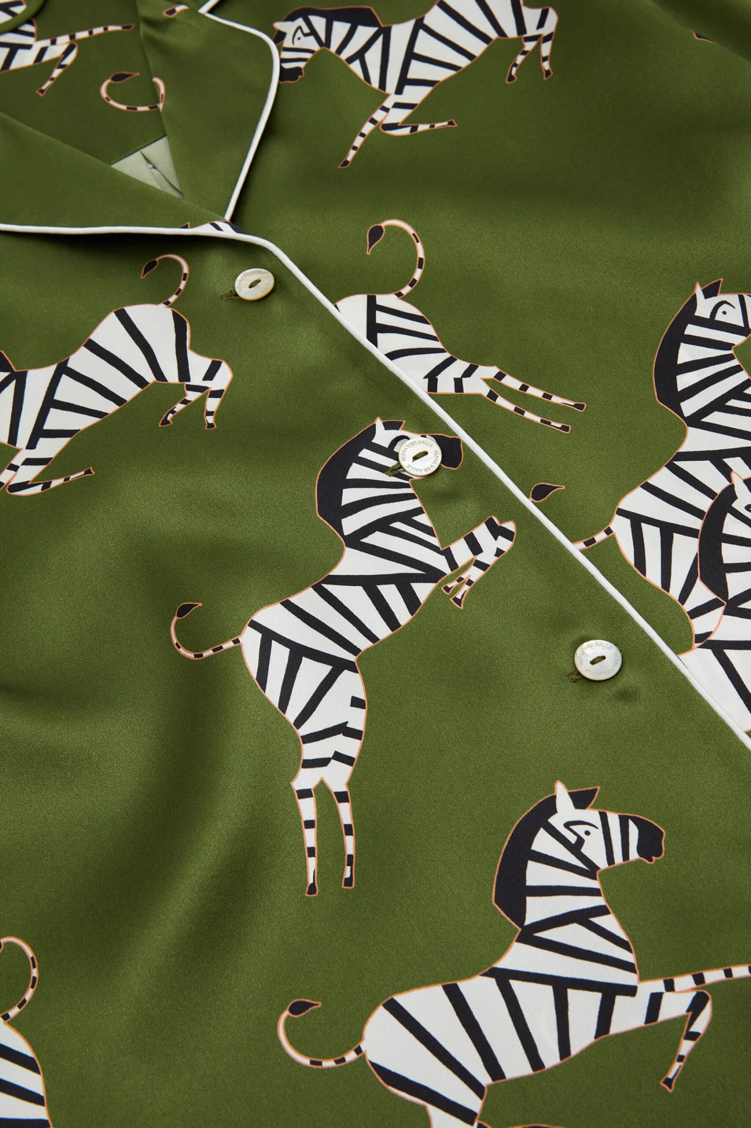 Poppy Zeno Silk Satin Nightshirt - Image 6