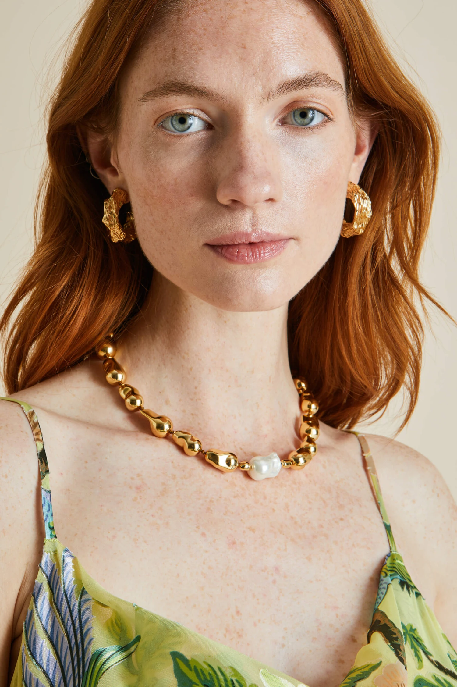 Bibi Arcadius Green Floral Silk Devoré Slip Dress - Image 3